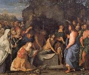 Palma Vecchio The Raising of Lazarus France oil painting artist